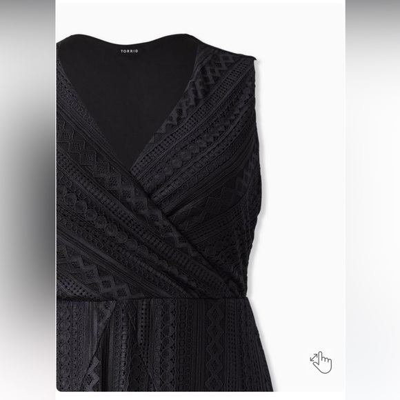 Torrid lace handkerchief skater dress - Picture 6 of 7